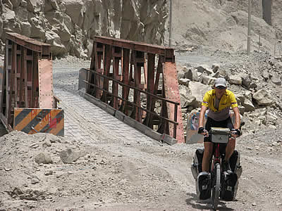 Horst in der Entenschlucht Canyon de Pato